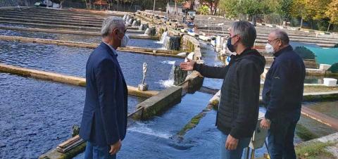 Атанасов го посети рибникот Дошница