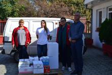 АХВ ја предаде донацијата во храна на СОС Детско село и на Пунктот за бездомни лица во Момин Поток