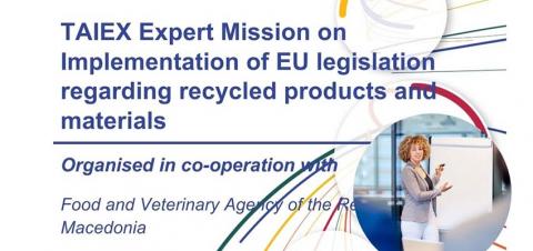 TAIEX Експертска мисија за имплементација на законодавството на ЕУ